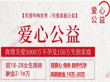 珠海市捐卵助孕生子 爱心志愿者招募